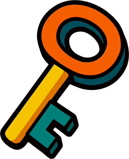 KeyShape.
In-Game asset.  High contrast.  No shadows