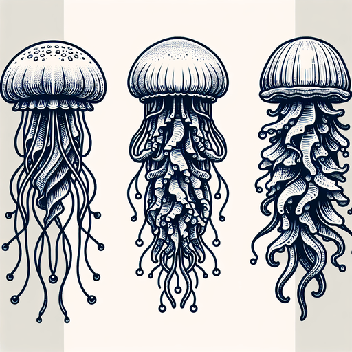 jelly fish.
Single Game Texture.  In-Game asset.  2d.  Blank background.  High contrast.  No shadows