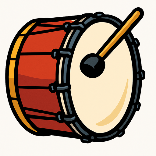 davul.
In-Game asset.  2d.  High contrast.  No shadows