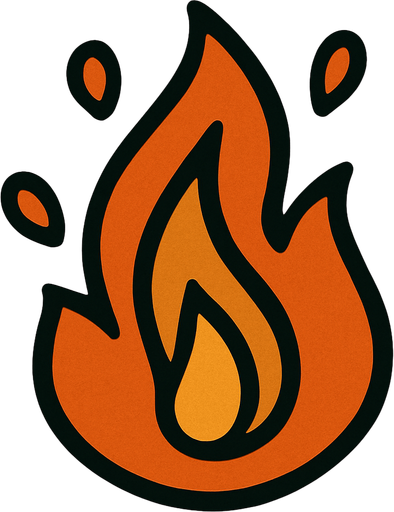 An ember