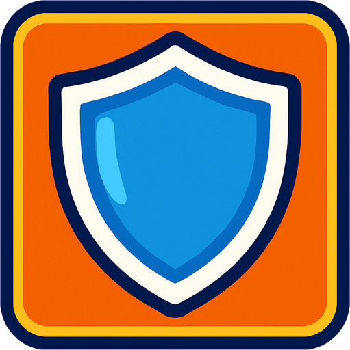 powerup shield.
In-Game asset.  2d.  High contrast.  No shadows