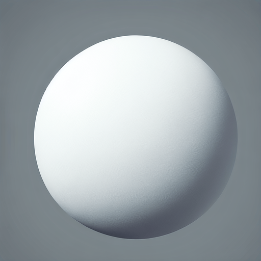 A perfect, flat white circle..
Single Game Texture. In-Game asset. 2d. Blank background.