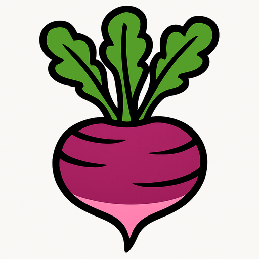 Navet.
In-Game asset.  2d.  High contrast.  No shadows