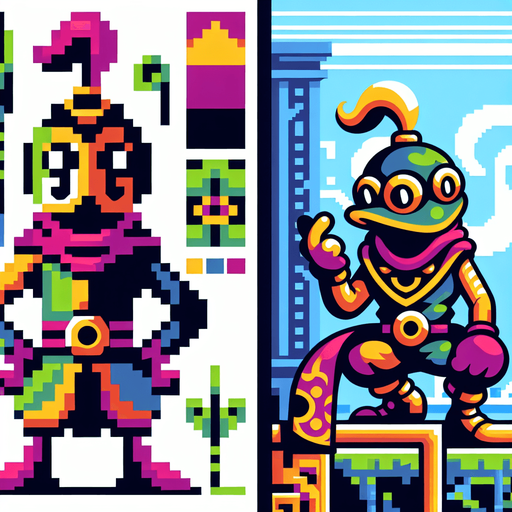 Single 2D Mario Character. In-Game asset. 2d. Blank background.