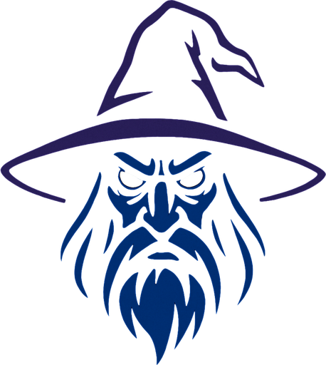 2d mysterious and scary wizard character's head.
In-Game asset.  2d.  High contrast.  No shadows