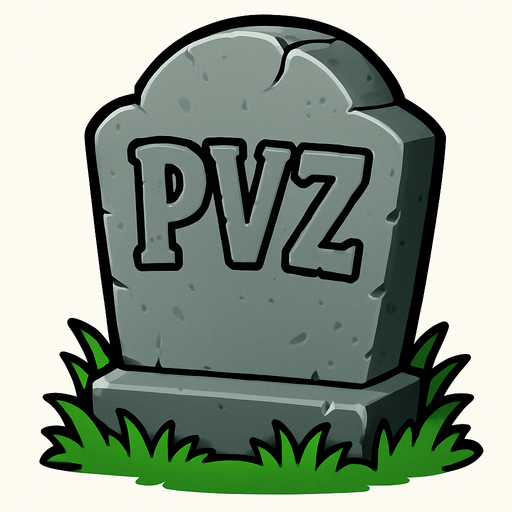 lapida estilo PVZ.
In-Game asset.  2d.  High contrast.  No shadows