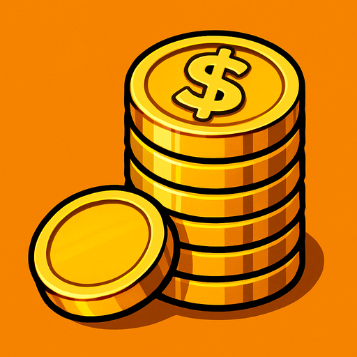 Gold..
In-Game asset.  2d.  High contrast.  No shadows