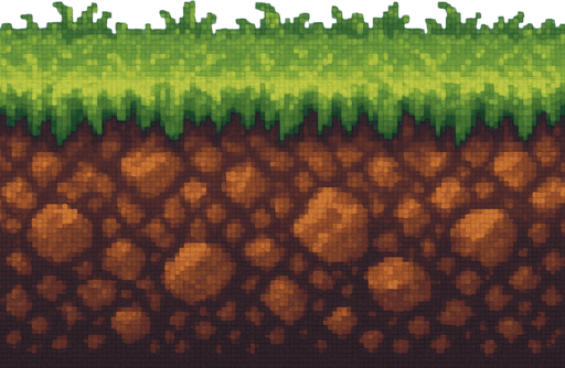 16 bit ground image.
In-Game asset.  2d