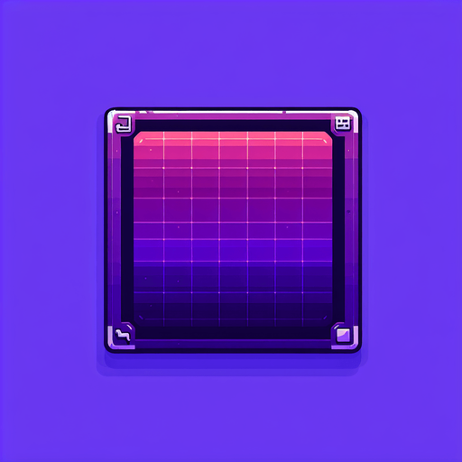 rectangle purple 2d.
Single Game Texture.  In-Game asset.  2d.  Blank background.  High contrast.  No shadows