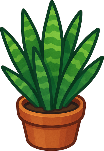 A typical office plant. Cute soft graphics. soft ambient light. semi-matte to satin surfaces. naturalistic with slight saturation boost colors. 
In-Game asset.  2d.  High contrast.  No shadows. top down..
In-Game asset.  2d.  High contrast.  No shadows