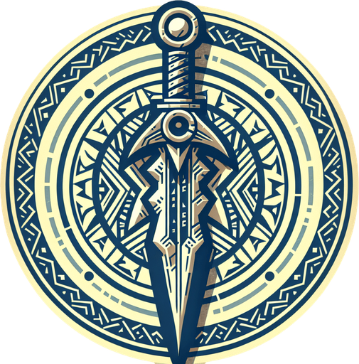 Kılıç.
Single Game Texture.  In-Game asset.  2d.  Blank background.  High contrast.  No shadows