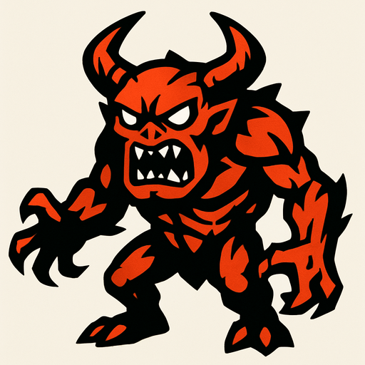 enemy.
In-Game asset.  2d.  High contrast.  No shadows