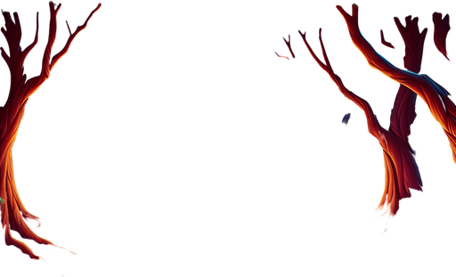 A forest with boombox, dance floor and mirror Single Game Texture. In-Game asset. 2d. Blank background. High contrast. No shadows.