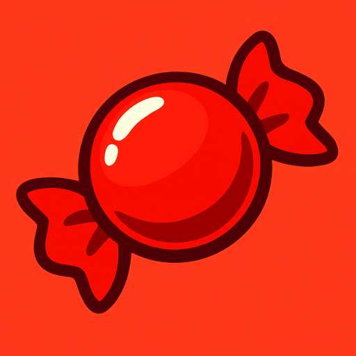 candy_red.
In-Game asset.  2d.  High contrast.  No shadows