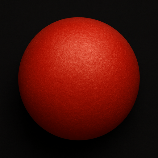 tek renk top, üstten görünüm, Gerçekçi, yazısız..
In-Game asset.  2d.  High contrast.  No shadows