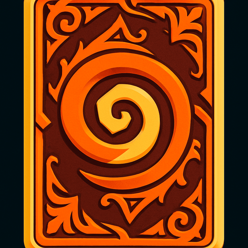 cardback.
In-Game asset.  2d.  High contrast.  No shadows