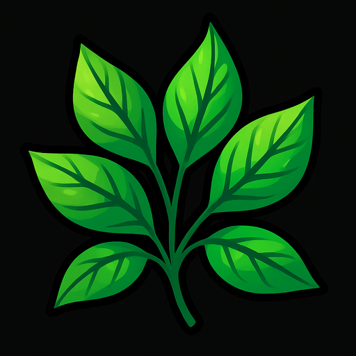 Leaves.
In-Game asset.  2d.  High contrast.  No shadows