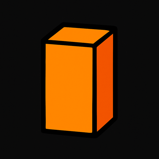 square bar.
In-Game asset.  2d.  High contrast.  No shadows