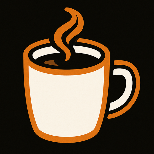 coffe.
In-Game asset.  2d.  High contrast.  No shadows