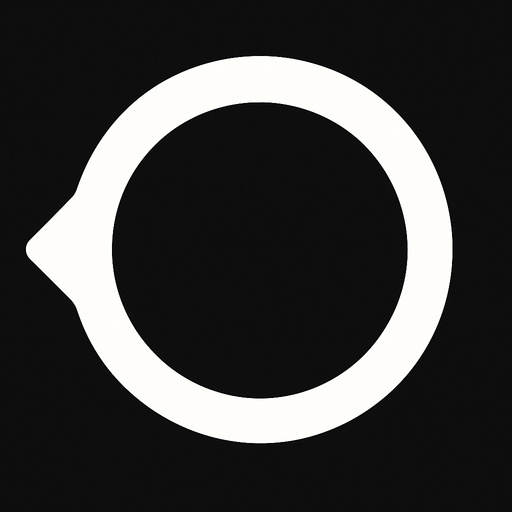 Aro blanco, figura simple.
In-Game asset.  2d.  High contrast.  No shadows