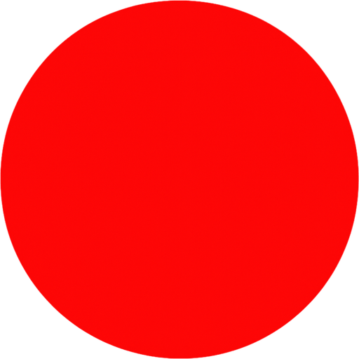 make a circle red.
In-Game asset.  2d.  High contrast.  No shadows