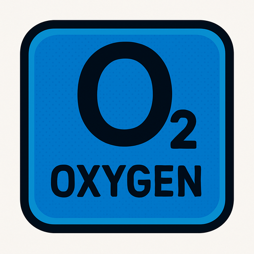 Oxigeno muy realista en 2D.
In-Game asset.  2d.  High contrast.  No shadows