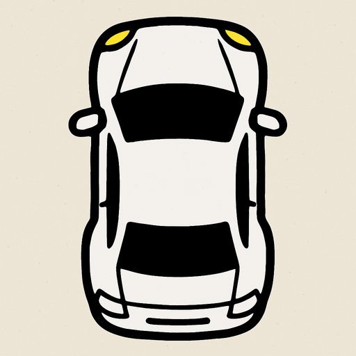 Auto color blanco