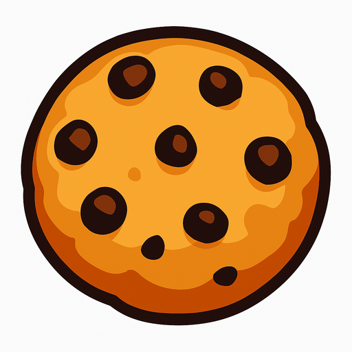cookie.
In-Game asset.  2d.  High contrast.  No shadows