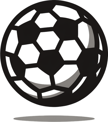 A single ball with no background.
Single Game Texture. In-Game asset. 2d. Blank background. High contrast. No shadows.