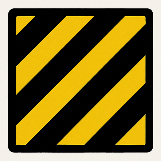 warningstripe png.
In-Game asset.  2d.  High contrast.  No shadows