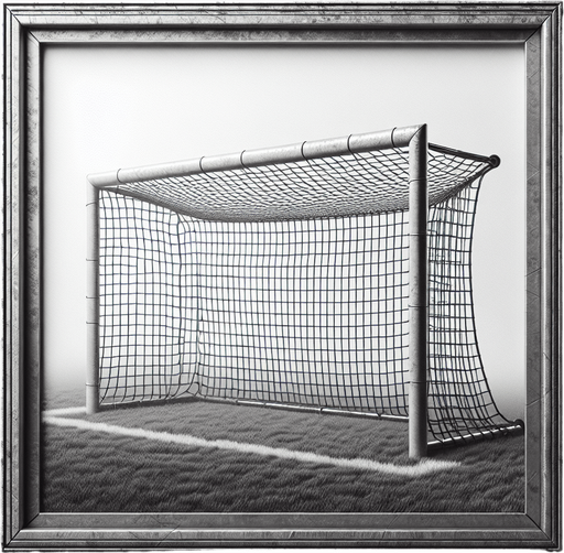 soccer goal, Single Game Texture. In-Game asset. 2d. Blank background. High contrast. No shadows..
Single Game Texture. In-Game asset. 2d. Blank background. High contrast. No shadows.