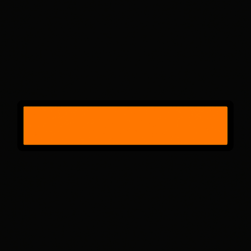 square bar.
In-Game asset.  2d.  High contrast.  No shadows