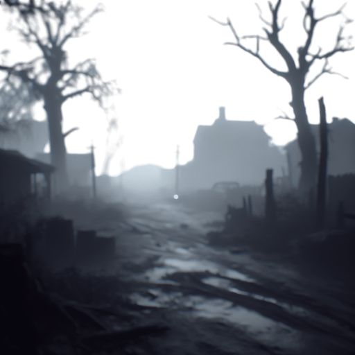a blur grey horror background
Single Game Texture. In-Game asset. 2d. Blank background. High contrast. No shadows.