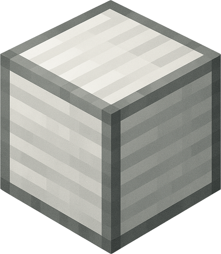 Minecraft Demir Bloğu. 2D
