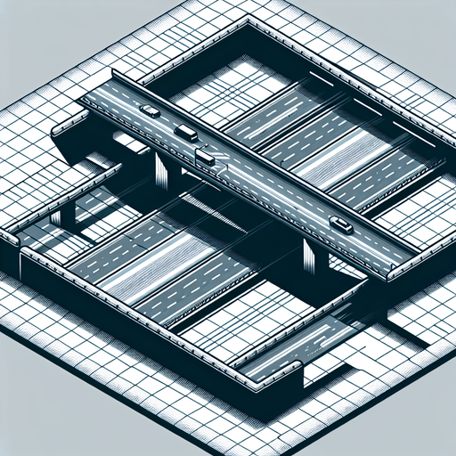 highway.
Single Game Texture. In-Game asset. 2d. Blank background. High contrast. No shadows.