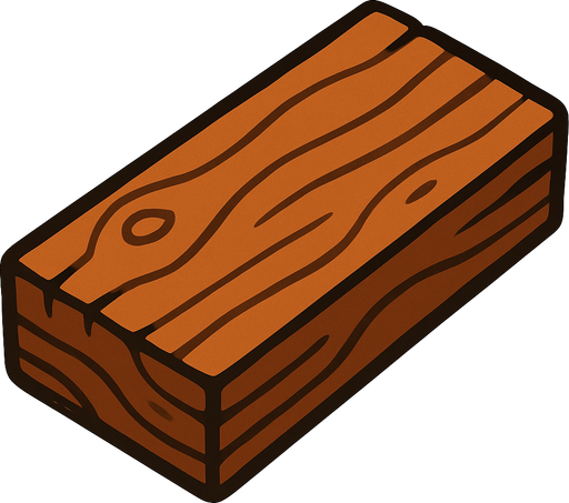 2D WOOD.
In-Game asset.  2d.  High contrast.  No shadows