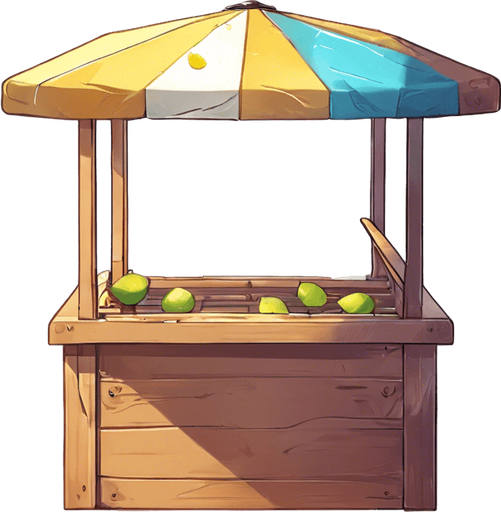 remove the glass and the crate of lemons from the table.