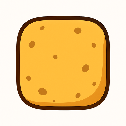 potato colour square with round corners, flat shaded, hyper casual game.
Single Game Texture. In-Game asset. 2d. Blank background. High contrast. No shadows.