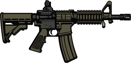 silah gerçek.
In-Game asset.  2d.  High contrast.  No shadows