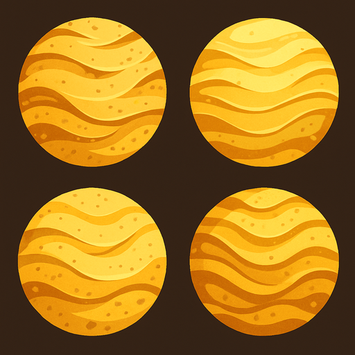 Pack of sand shots.sphere.
In-Game asset.  2d.  High contrast.  No shadows