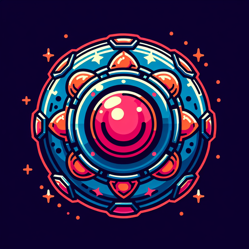 powerup boll.
Single Game Texture.  Blank background.  High contrast.  No shadows