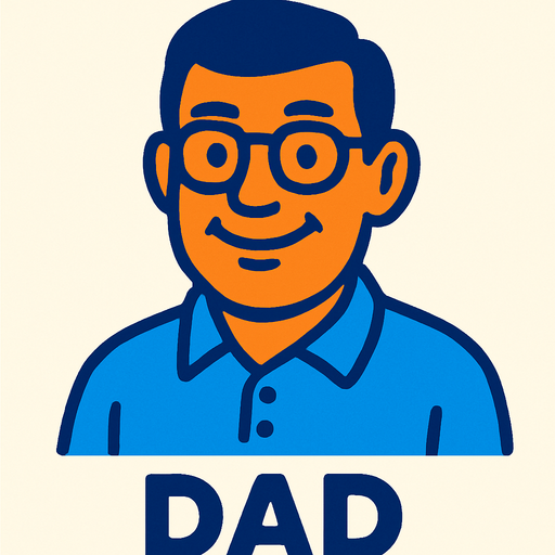 dad.
In-Game asset.  2d.  High contrast.  No shadows