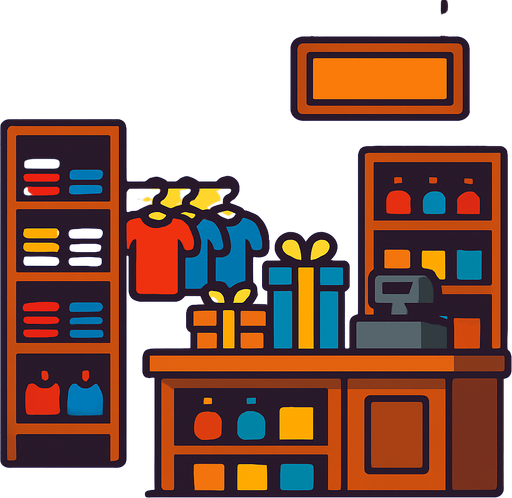 Shopbg.
In-Game asset.  2d.  High contrast.  No shadows