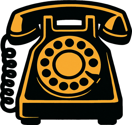 old phone.
In-Game asset.  2d.  High contrast.  No shadows