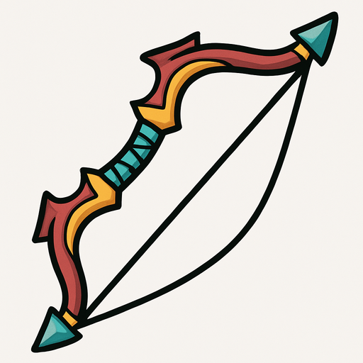 bow.
In-Game asset.  2d.  High contrast.  No shadows