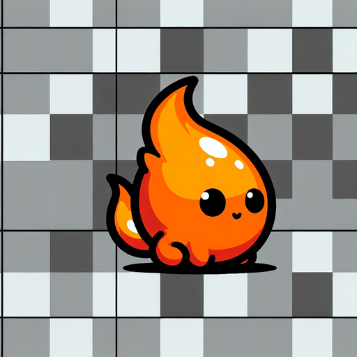 glumanda.
Single Game Texture. In-Game asset. 2d. Blank background. High contrast. No shadows.