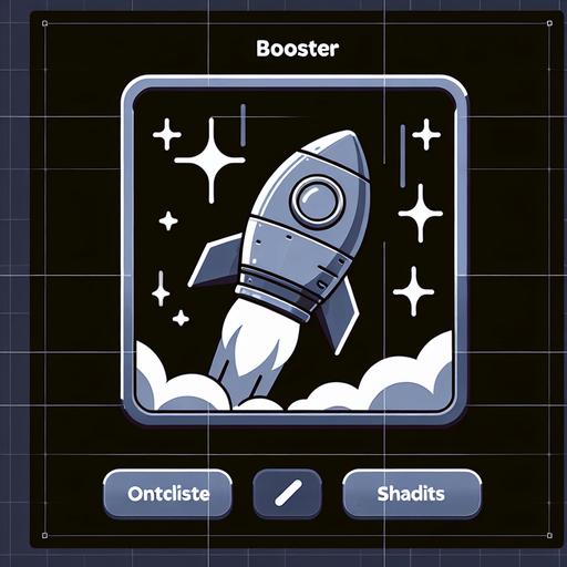 booster.
Single Game Texture. In-Game asset. 2d. Blank background. High contrast. No shadows.