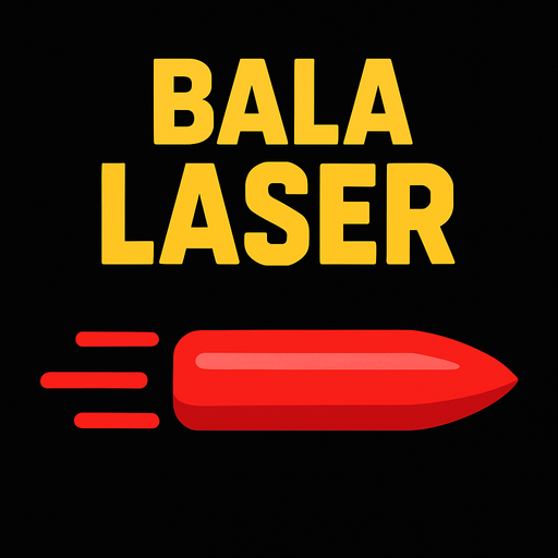 BALA LASER.
In-Game asset.  2d.  High contrast.  No shadows