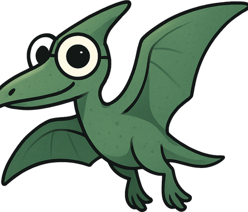stylize the body, wings, tail and legs
