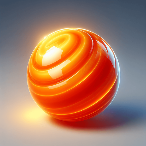 Basic Prompt:
Bright orange candy, in shades of orange, with a smooth and glossy surface, sweet and appealing looking confection.
More Detailed Prompt (Optional):
Vibrant orange candy, luminous as if lit by sunlight, with hints of orange and light tangerine tones, possessing a smooth and flawless surface, high-quality candy. The candy has light reflections and the background is softly blurred.
Additional Details to Add to the Prompt:
Shape: Sphere, cube, star, etc.
Texture: Smooth, matte, slightly grainy, etc.
Lighting: Natural light, studio light, warm light, cool light, etc.
Background: White, colored, patterned, candy store, kitchen counter, etc.
Additional Objects: Candy wrapper, glass jar, candy stand, etc.
Example Combined Prompt:
Sphere-shaped, bright orange candy, luminous as if lit by sunlight, with hints of orange and light tangerine tones, possessing a smooth and flawless surface, high-quality candy. There are distinct light reflections on the candy. The background is white.
Single Game Texture.  In-Game asset.  2d.  Blank background.  High contrast.  No shadows